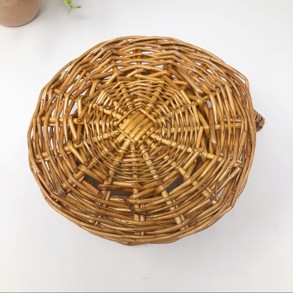 Boho Wicker Coffee Mug Shaped Basket - Picture 4 of 5